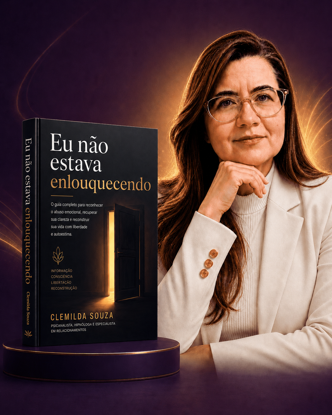 Livro Eu Não Estava Enlouquecendo, de Clemilda Souza